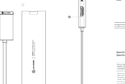 Adapter port layout and identification