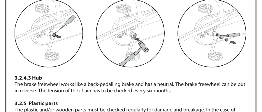 Crank adjustment procedure