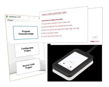 AppBlaster start dialog and configuration card usage