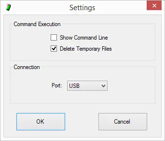 AppBlaster settings dialog