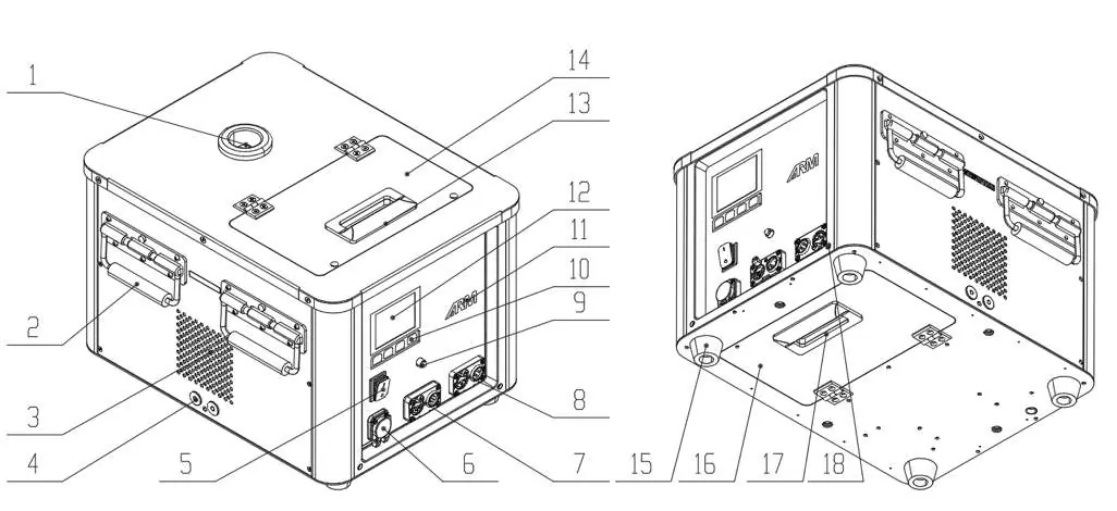 Structure diagram of the SONICBOOM RGB
