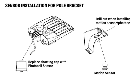 Sensor installation and wiring diagram.