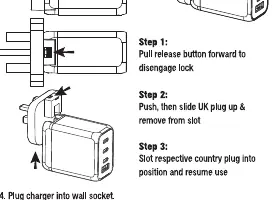 Steps to change the plug