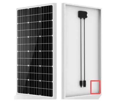 Vevor 100W Solar Panel view