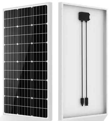 VEVOR 100W Solar Panel overview