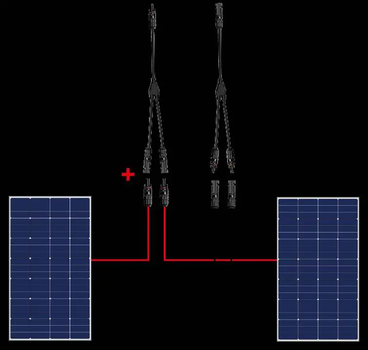 100W x 2 parallel connection diagram