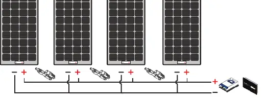 Figure 3: Cable schematic for parallel configuration.