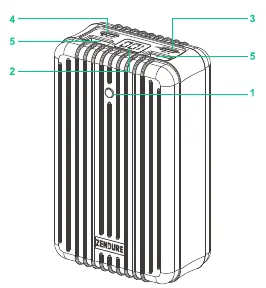Product components and port layout