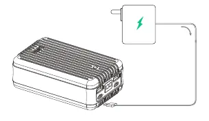 Charging the SuperTank via USB-C