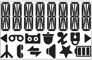 Display icons