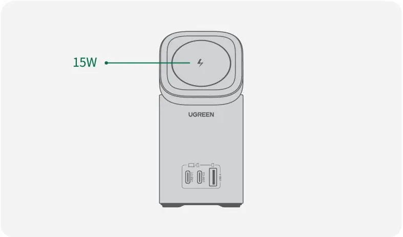 Wireless charger output