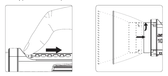 Attaching/detaching the reflector