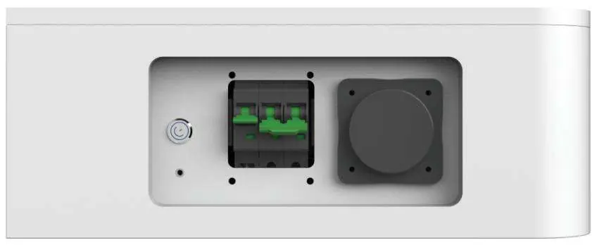 Locate the power switch and circuit breaker