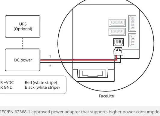 Power supply connection diagram
