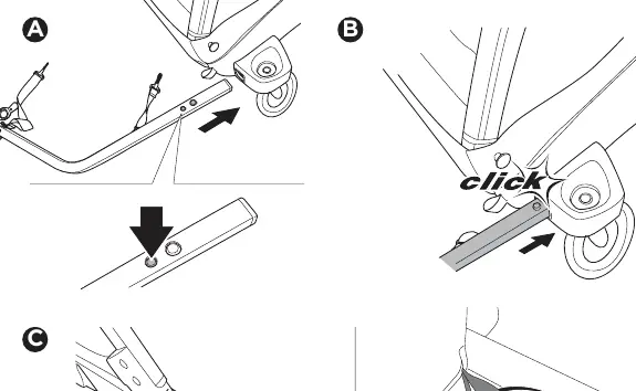 Attaching the bike arm