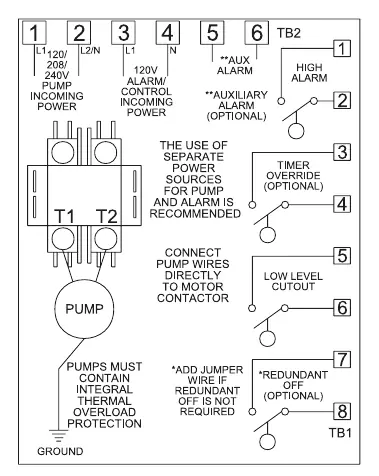 TD wiring diagram (Figure 6)