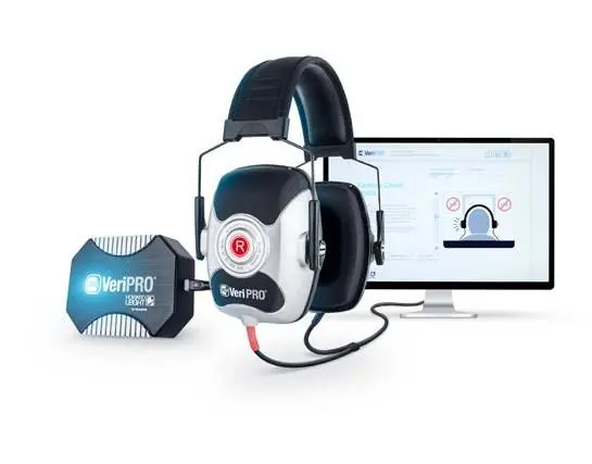 VeriPRO Fit-Testing System components
