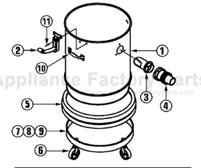 Vacuum parts diagram