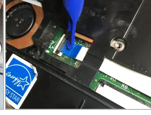 Disconnecting ribbon cables