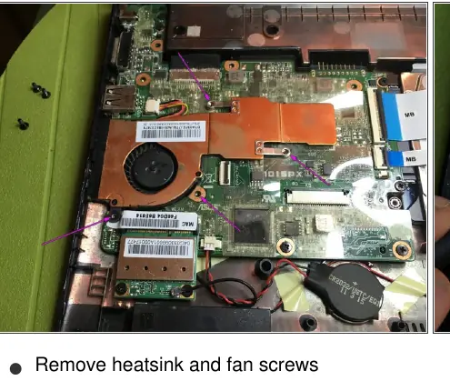 Heatsink and fan assembly