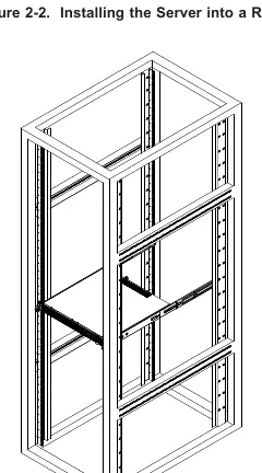 Installing the Server into a Rack