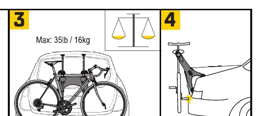 Weight and exhaust clearance
