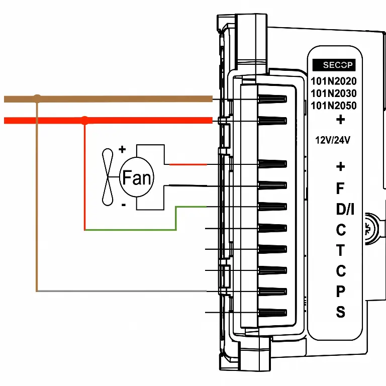 Test wiring diagram for Reset E6.