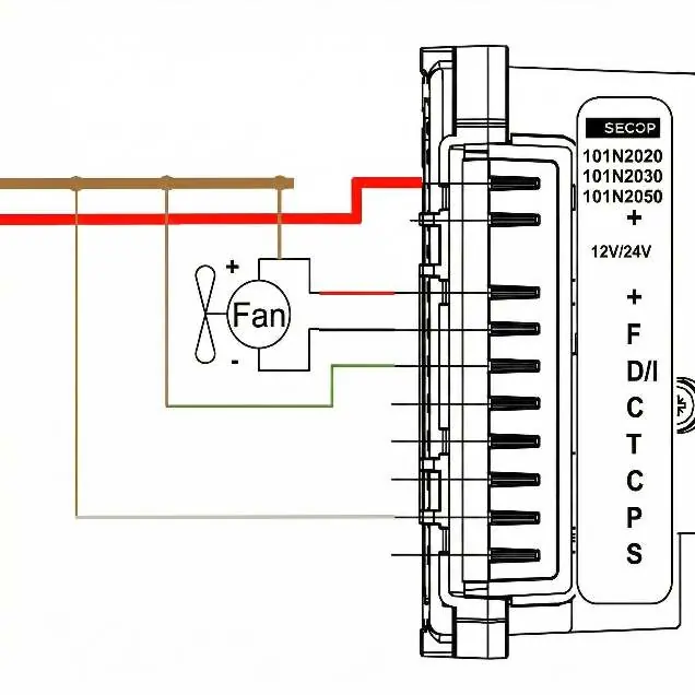 Test wiring diagram for Hard Reset.