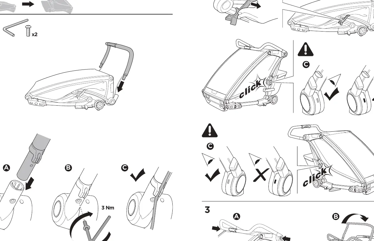 Assembly and handlebar setup