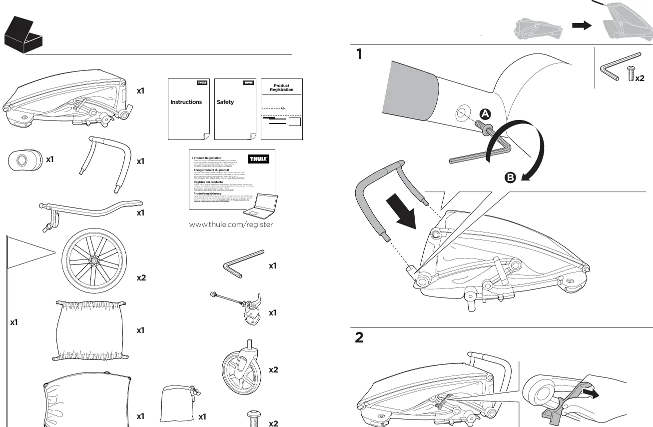Parts list and initial assembly