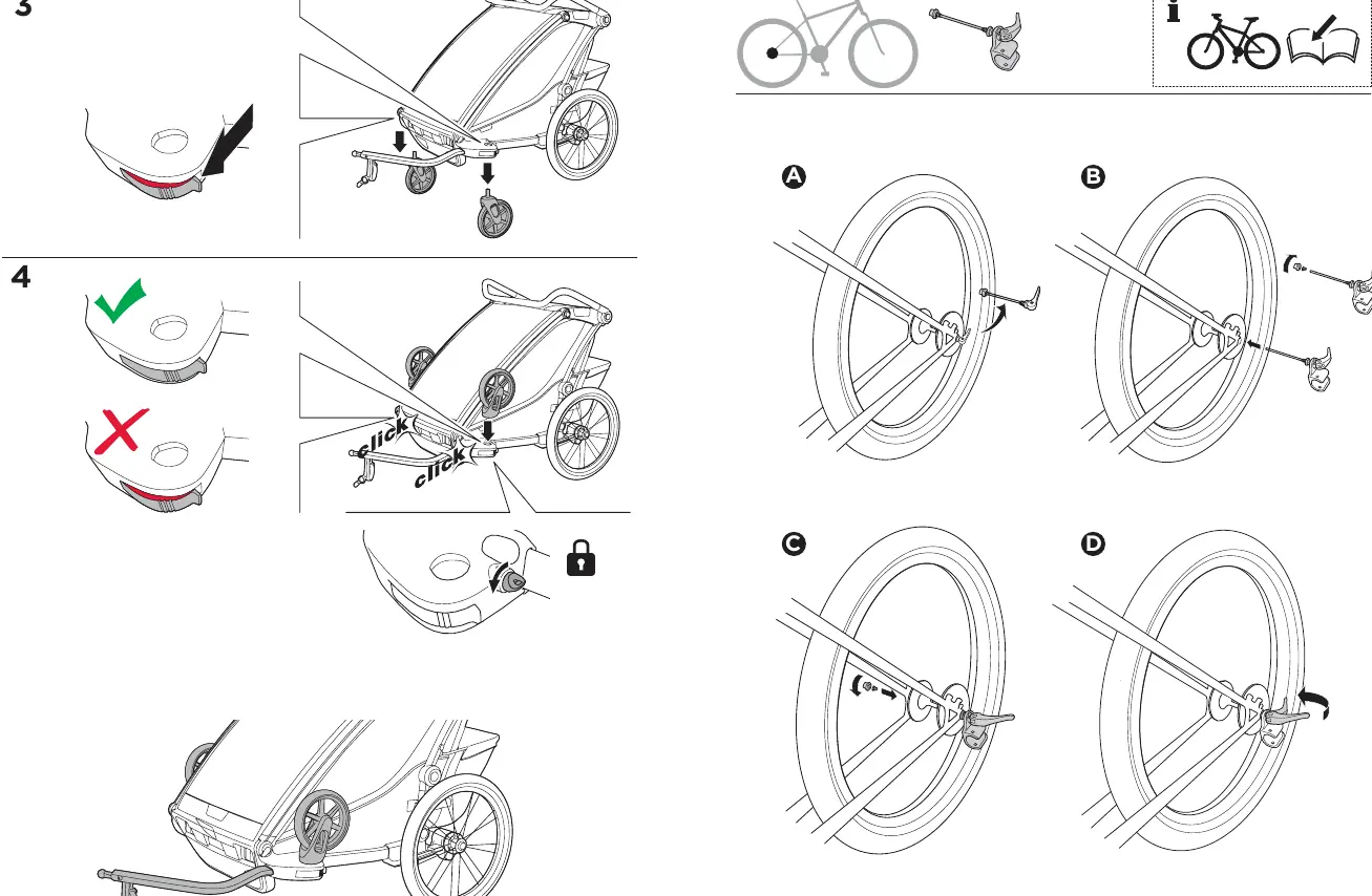 Bike arm attachment