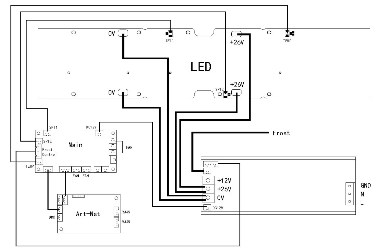 Electrical connection diagram