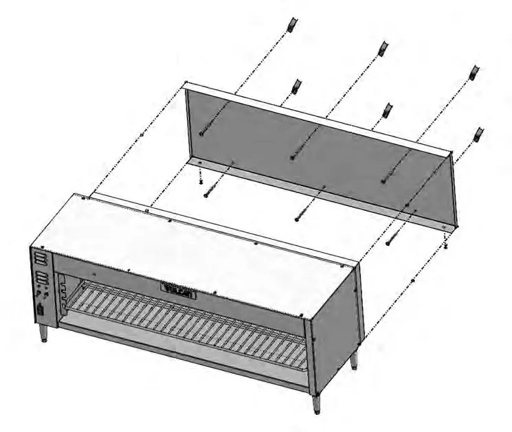 Wall mounting diagram