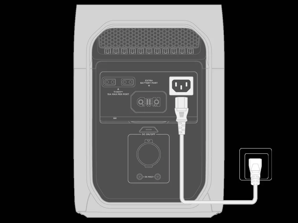 AC charging connection