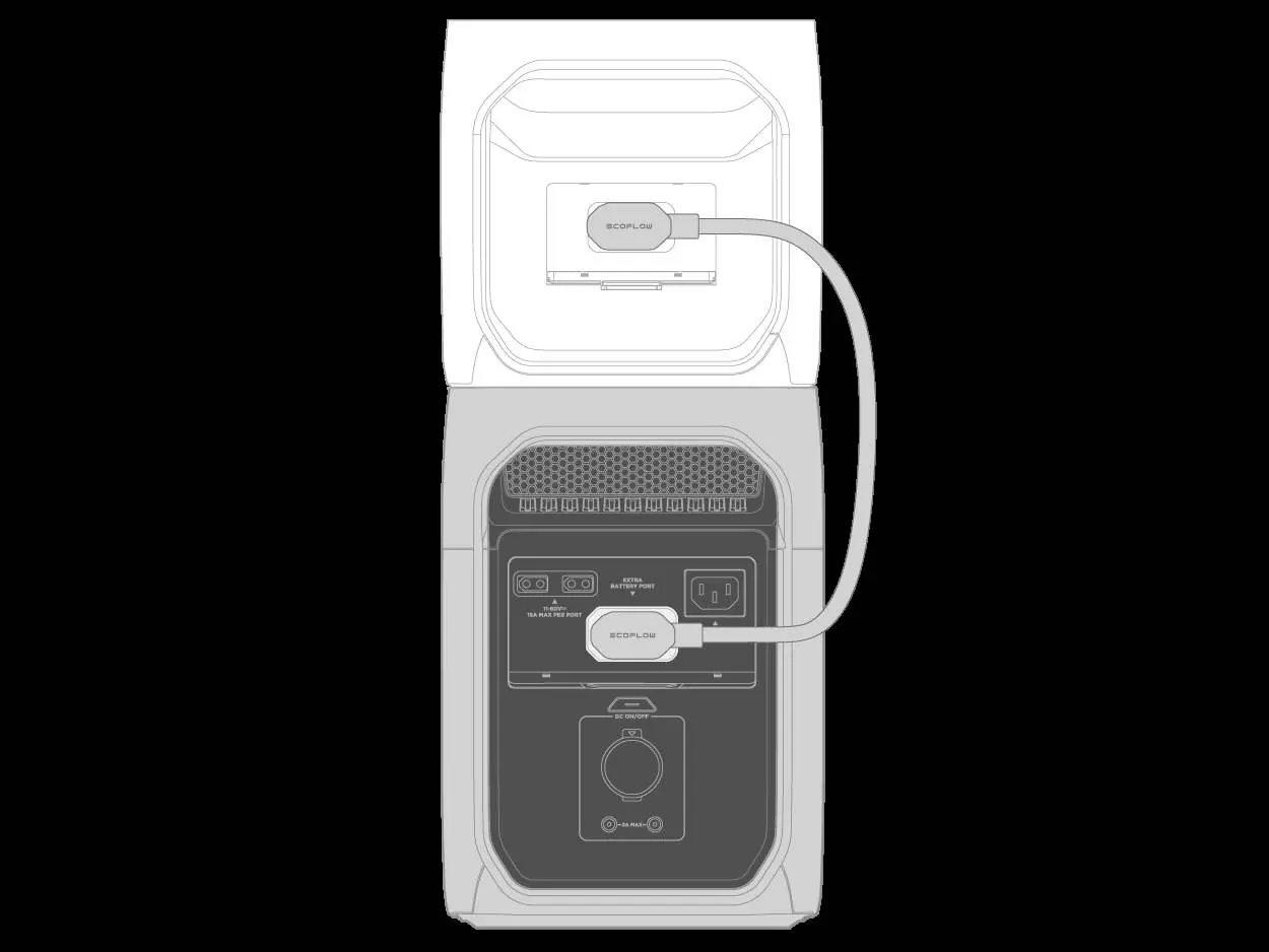 Extra battery connection