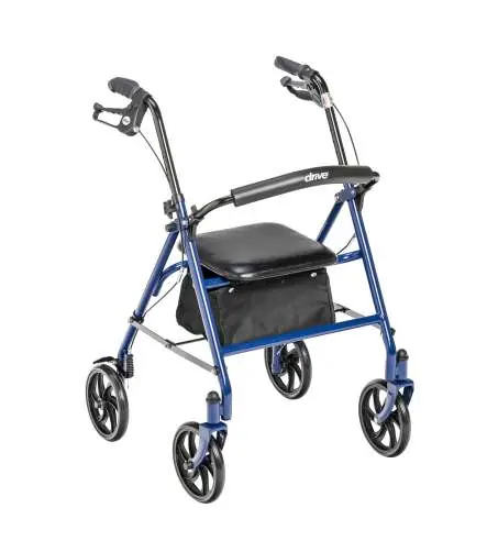 Drive 4-Wheel Rollator overview