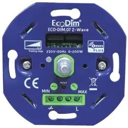 EcoDim Z-Wave Dimmer interface
