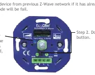 Z-Wave pairing and reset visual guide