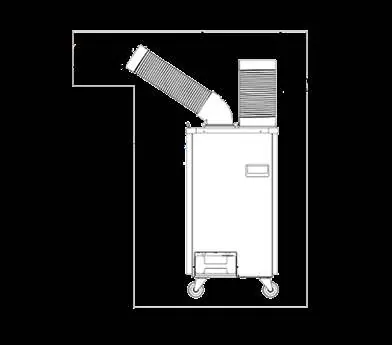 Condensation tank and drain pipe setup