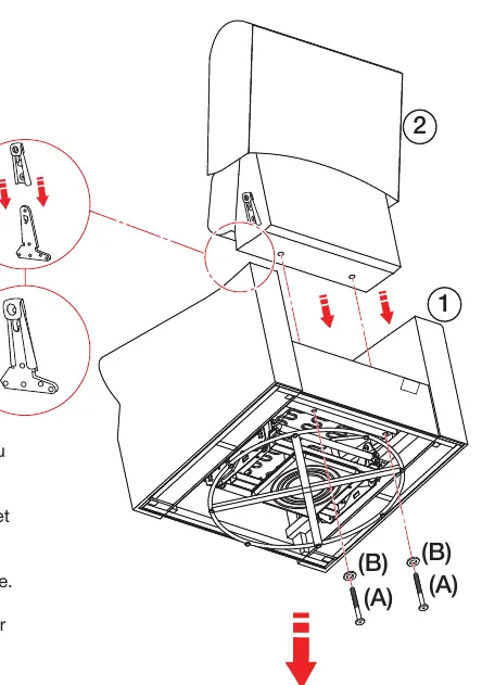 Aligning and locking the backrest
