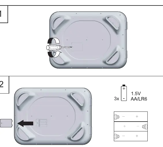 Battery compartment access and installation