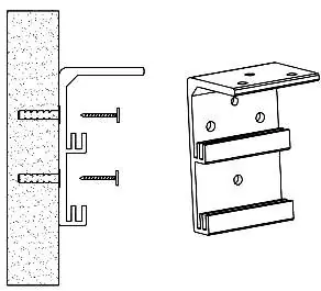 Wall mount bracket installation