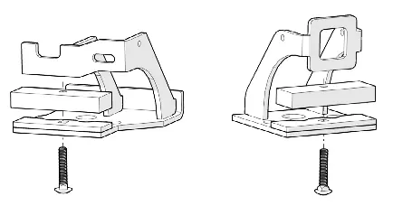 Installing air fittings and roll plate