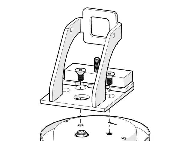 Upper bracket assembly