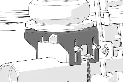 Axle clamp installation