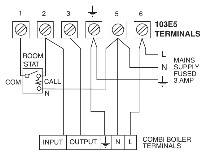 Combination boiler wiring diagram