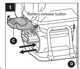 Battery installation steps