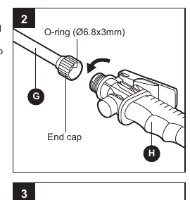 Connecting the spray wand and hose