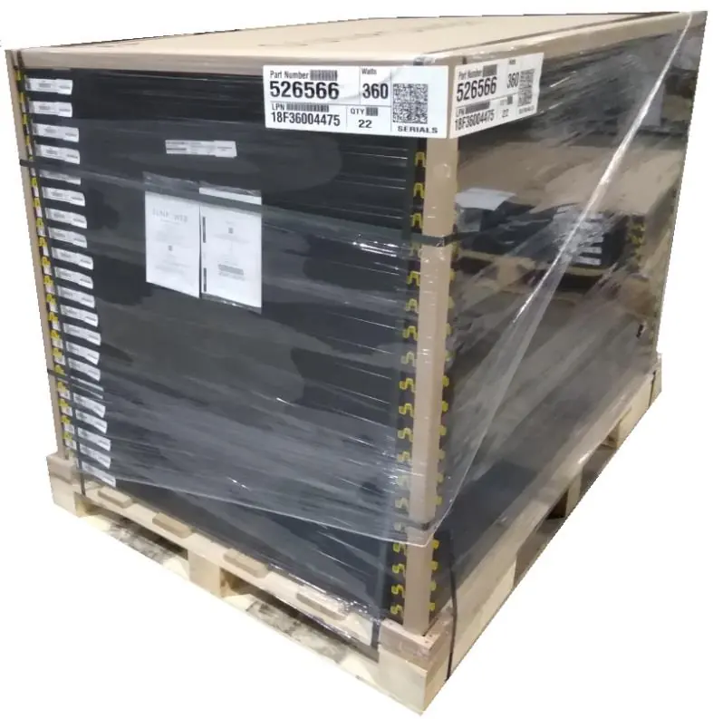 Full pallet inspection