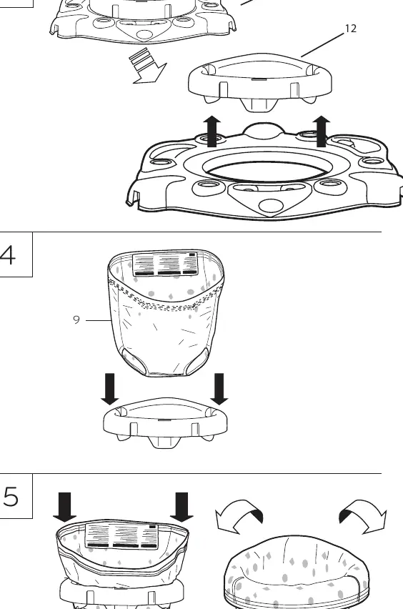 Seat ring and pad assembly